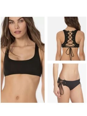 Isabella Rose Set Sail Lace-Up Bikini